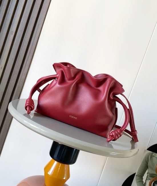 Loewe Flamenco Nappa Leather Mini Clutch Bag 9044