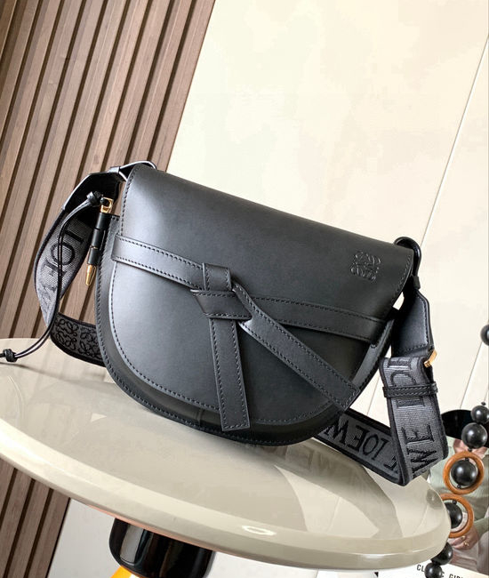 Loewe Gate Duel Leather Saddle Bag 9004