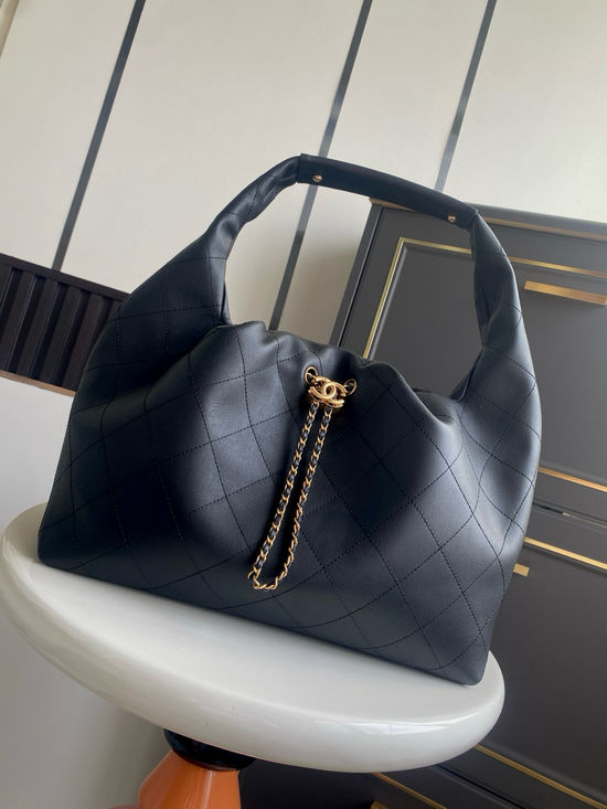 Chanel Hobo Bag Calfskin Chain Shoulder Bag AS5967