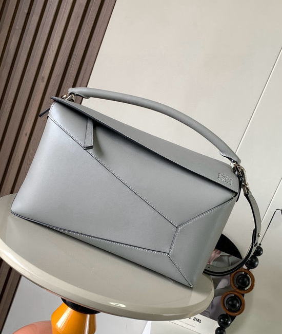 Loewe Puzzle Large Geometric Leather Handbag 9054