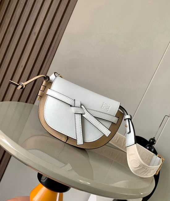 Loewe Gate Duel Leather Saddle Bag 9003