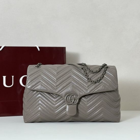Gucci Handbag Earth Gray 850659