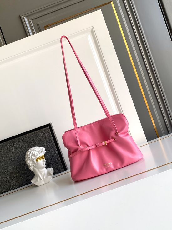 Prada Cloud Shoulder Bag Soft Leather 1BG586