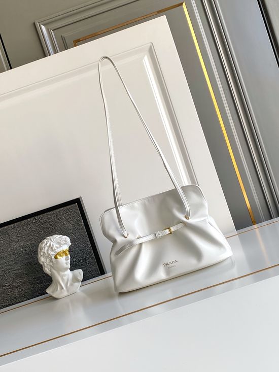 Prada Cloud Shoulder Bag Soft Leather 1BG586