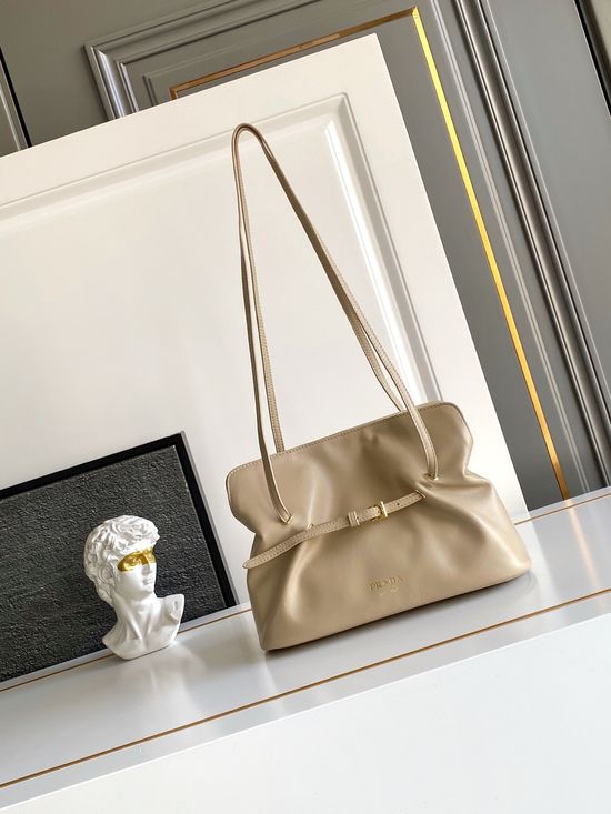 Prada Cloud Shoulder Bag Soft Leather 1BG586