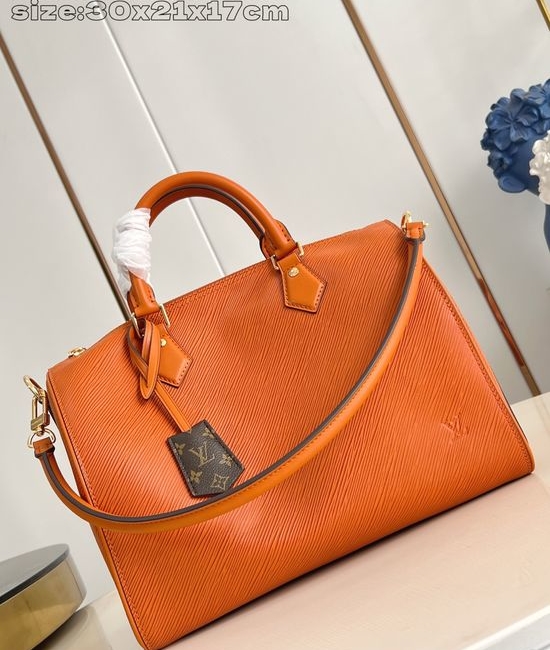 Louis Vuitton LV Speedy Soft 30 Epi Leather Bag M25915