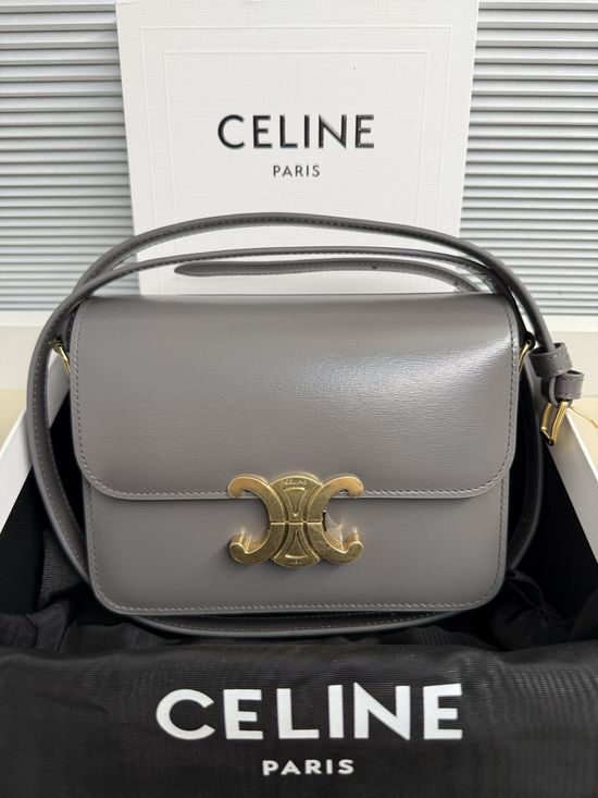 Celine TEEN TRIOMPHE Calfskin Handbag 188423