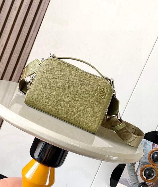 Loewe Mini Camera Satin Leather Crossbody Bag 9111