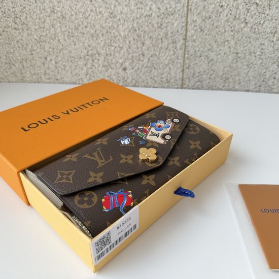 Louis Vuitton Portouille Sara Wallet M15336