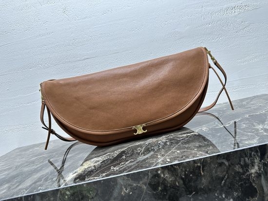 Celine Soft Triomphe Halfmoon Bag 124142
