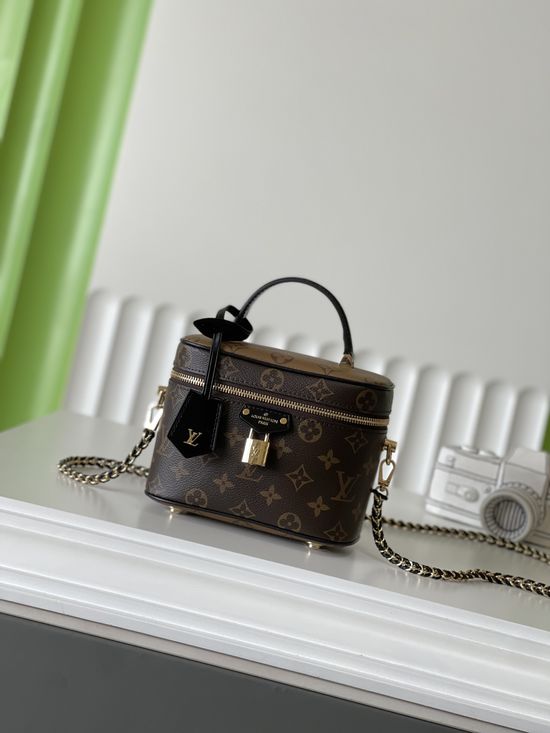 Louis Vuitton Vanity Monogram Cosmetic Bag M47128