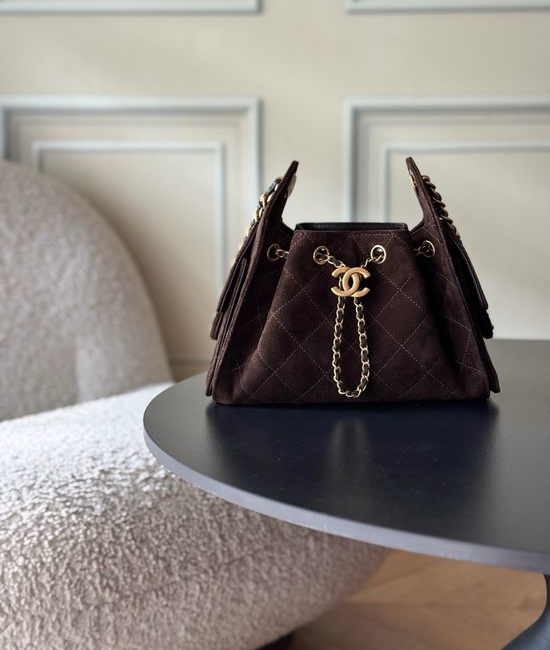 Chanel Hobo Multi Pocket Shoulder Bag AS5631