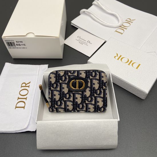 Christian Dior Montaigne Voysgeur Small Zipper Bag S2155