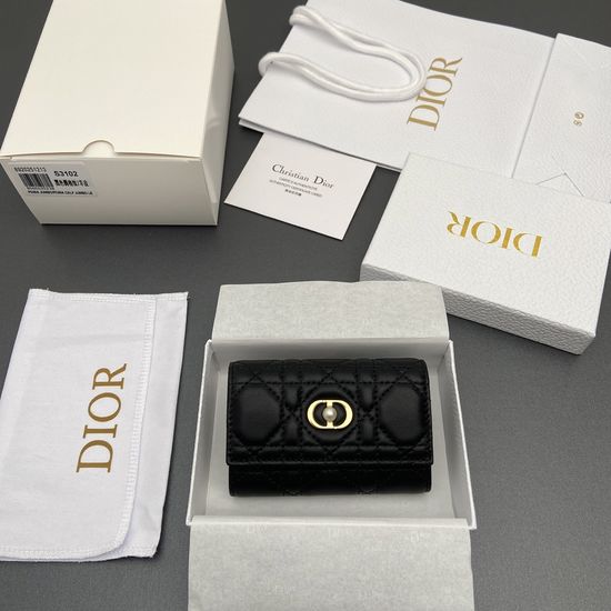 Christian Dior Jolie Glycine Wallet Lambskin S3102