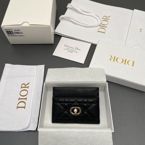 Christian Dior Jolie Freesia Card Holder S3103