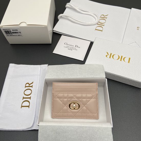 Christian Dior Jolie Freesia Card Holder S3103