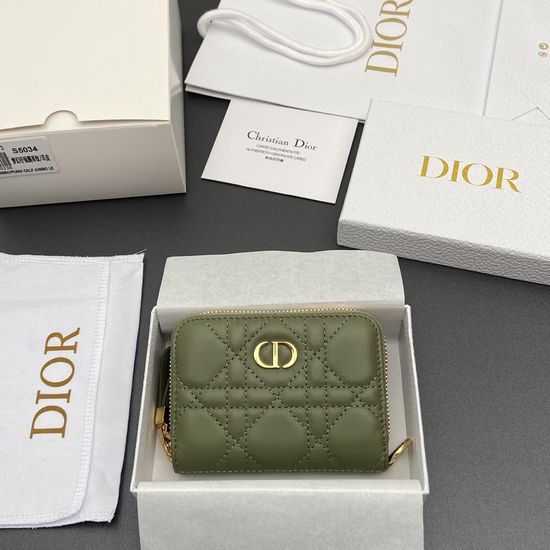 Christian Dior Jolie Glycine Small Zipper Bag S5034