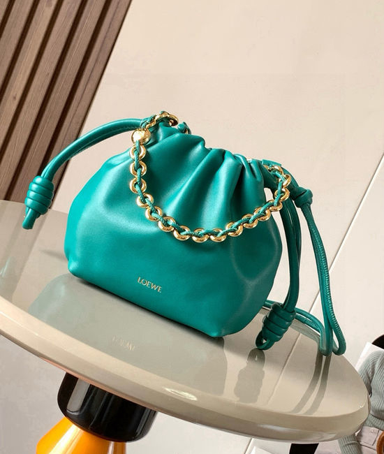 Loewe Flamenco Purse Mini Nappa Leather Clutch 9058