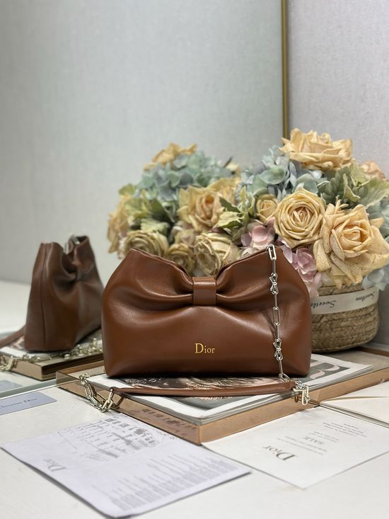 Christian Dior LAMBSKIN Chain Bag 0714