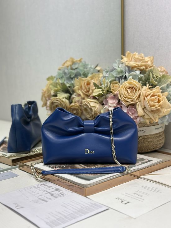 Christian Dior LAMBSKIN Chain Shoulder Bag 0714