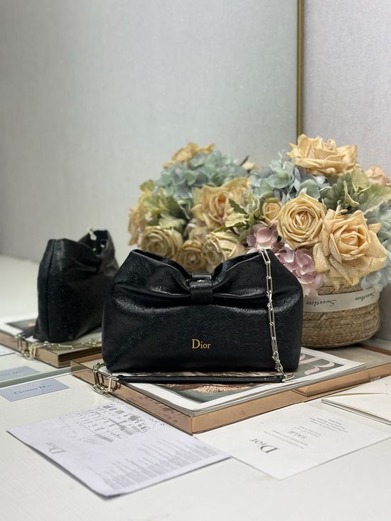 Christian Dior LAMBSKIN Chain Bag 0714