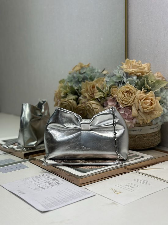 Christian Dior LAMBSKIN Chain Bag 0714
