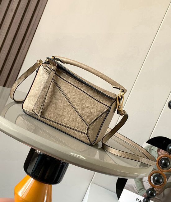 Loewe Puzzle Mini Leather Handbag 9016
