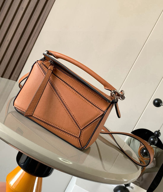 Loewe Puzzle Mini Leather Handbag 9016