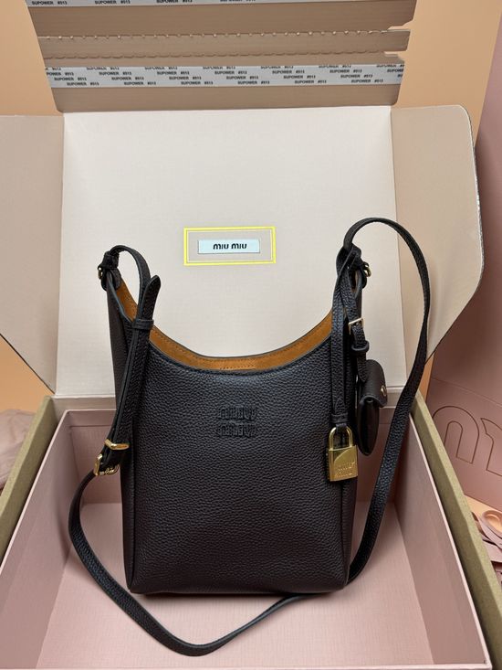 Miu Miu Hobo Coffee Bag _5BB099