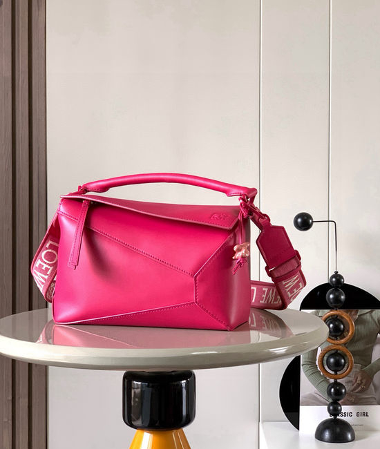 Loewe Puzzle Rabbit Decor Leather Bag 9001