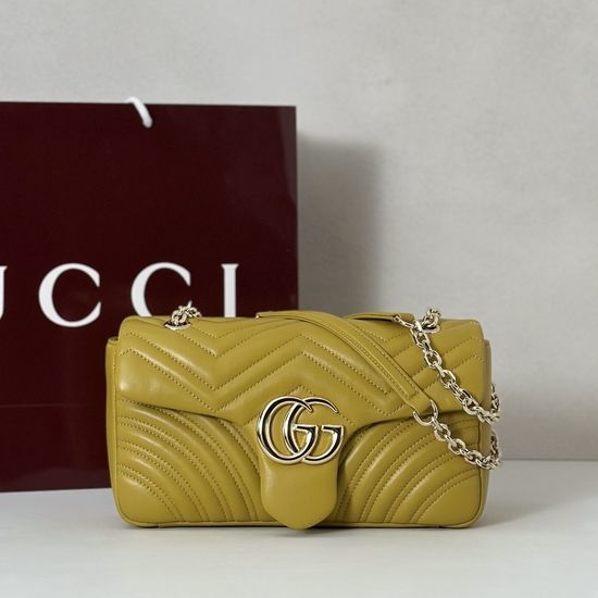 Gucci Mustard Yellow Classic Bag 837267