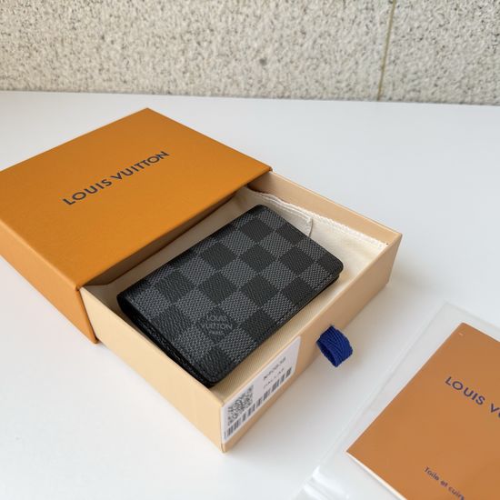 Louis Vuitton Pocket Organizer Damier Graphite Canvas N40838