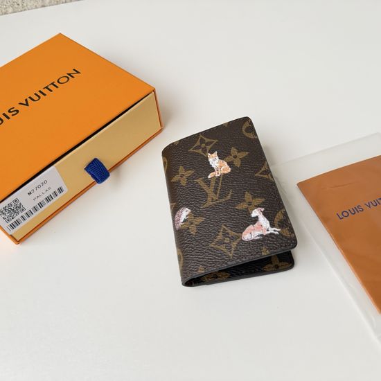 Louis Vuitton Posh Organizer Monogram Canvas Wallet M27020