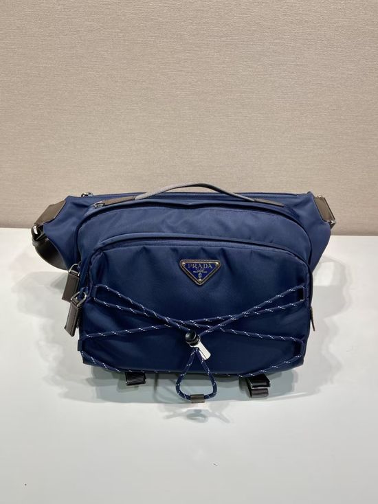 Prada Re-Nylon Messenger Crossbody Bag 2VH201