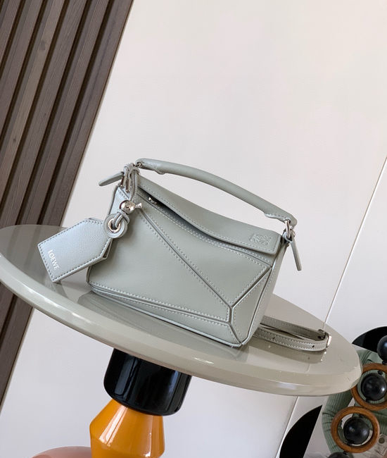 Loewe Featherlight Puzzle Mini Leather Bag 9098