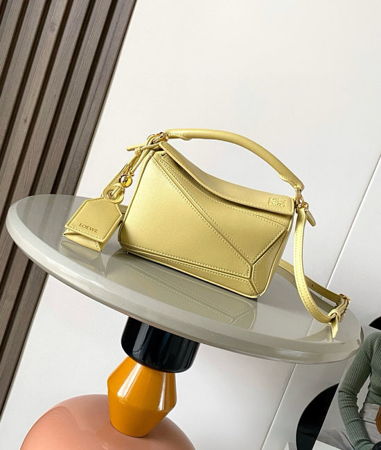 Loewe Featherlight Puzzle Mini Leather Bag 9098
