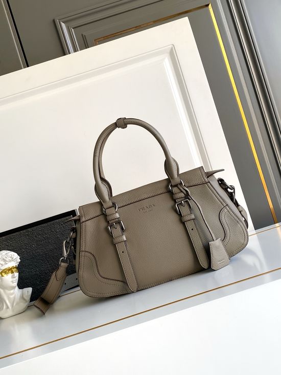 Prada Compact Multifunctional Leather Bag 1BG604