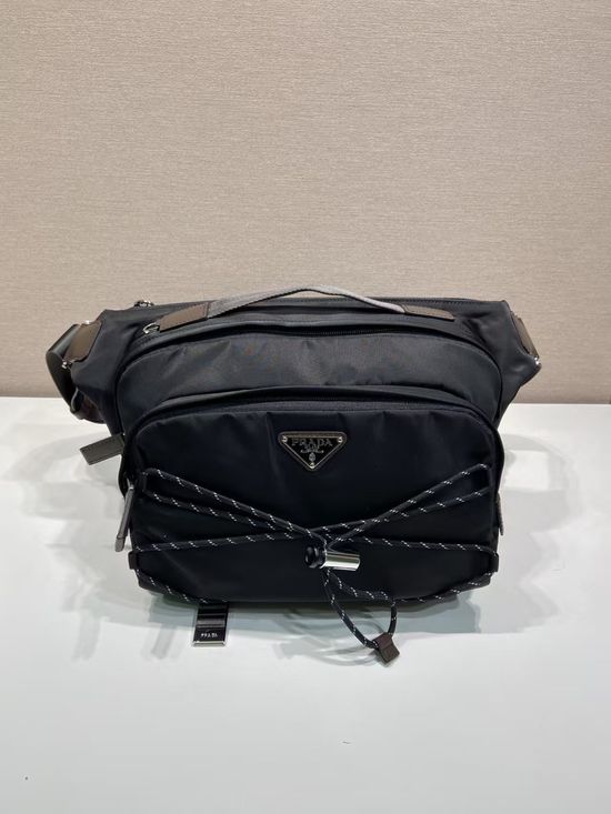 Prada Re-Nylon Messenger Crossbody Bag 2VH201