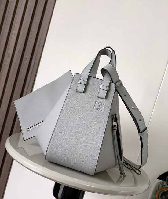 Loewe Hammock Grained Leather Handbag 9060