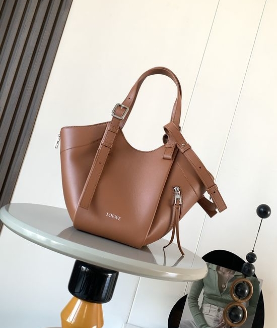 Loewe Hammock Flip Convertible Leather Handbag 9160