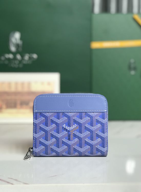 Goyard Matignon Mini Zip Closure Wallet 020605