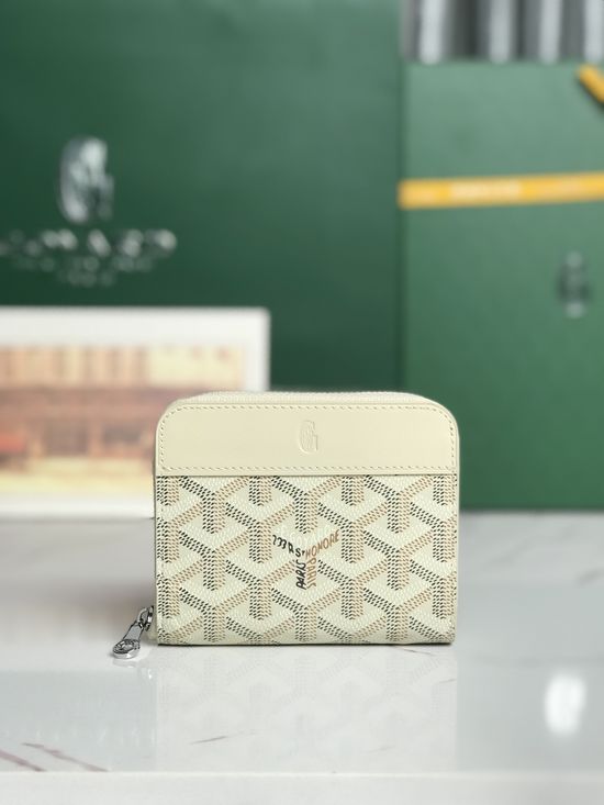 Goyard Matignon Mini Zip Closure Wallet 020605