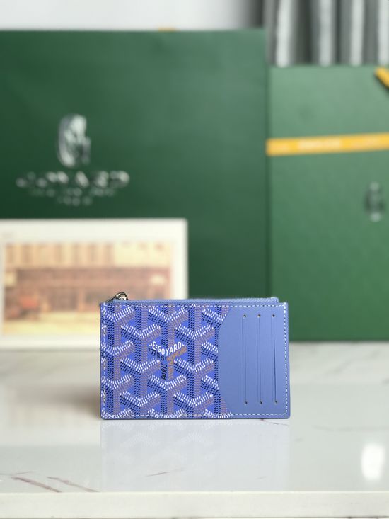 Goyard Bourbon Zip Card Holder 020244