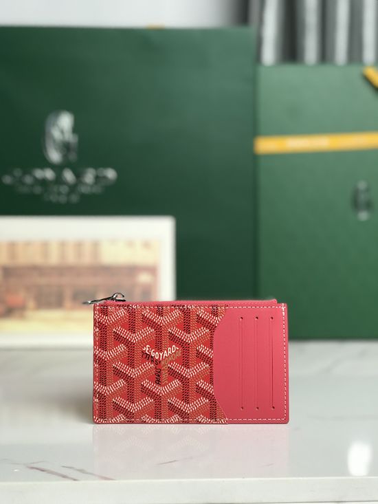 Goyard Bourbon Zip Card Holder 020244