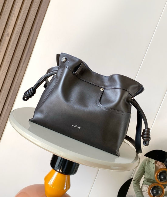 Loewe Flamenco Soft Leather Clutch Bag 9110