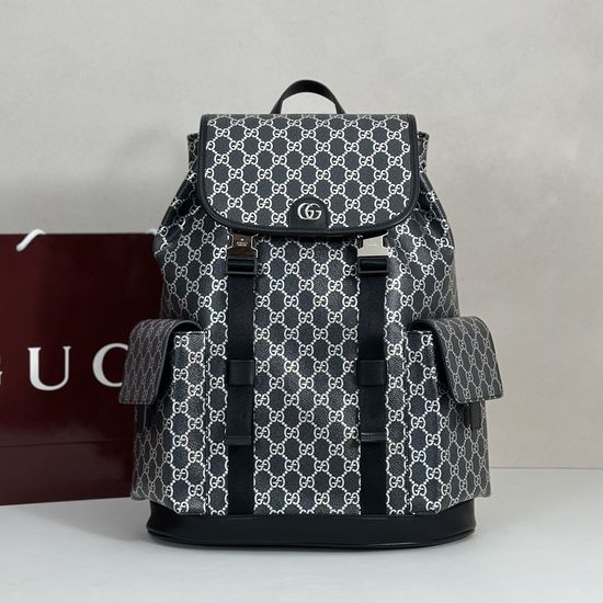 Gucci Black Silver Large Tote Bag 839110