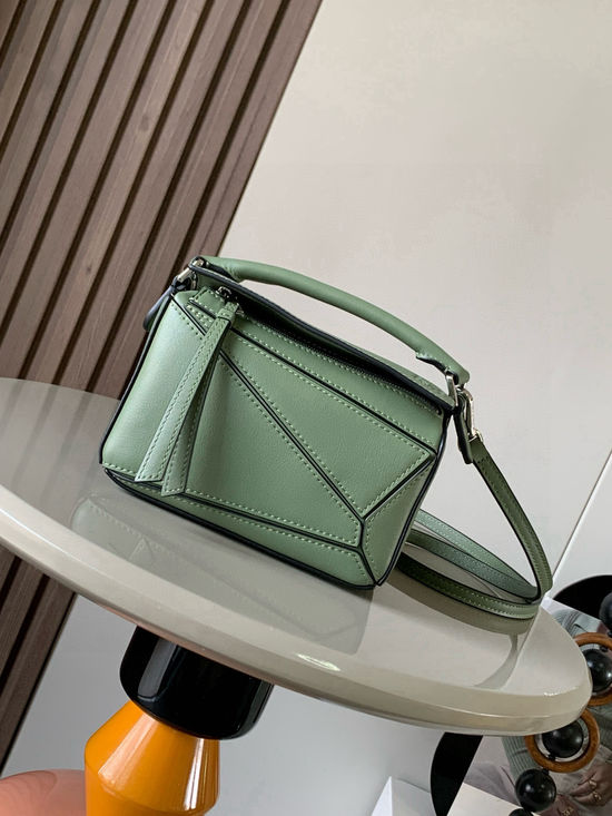 Loewe Puzzle Mini Leather Handbag 9016