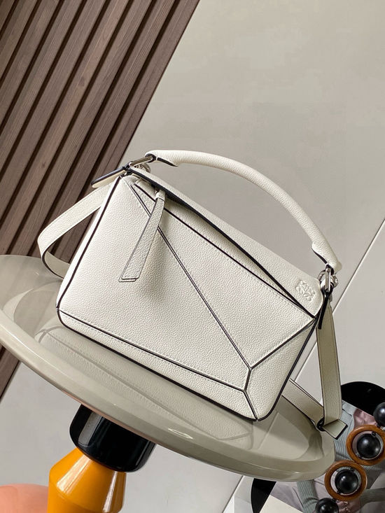 Loewe Puzzle Geometric Leather Handbag 9005