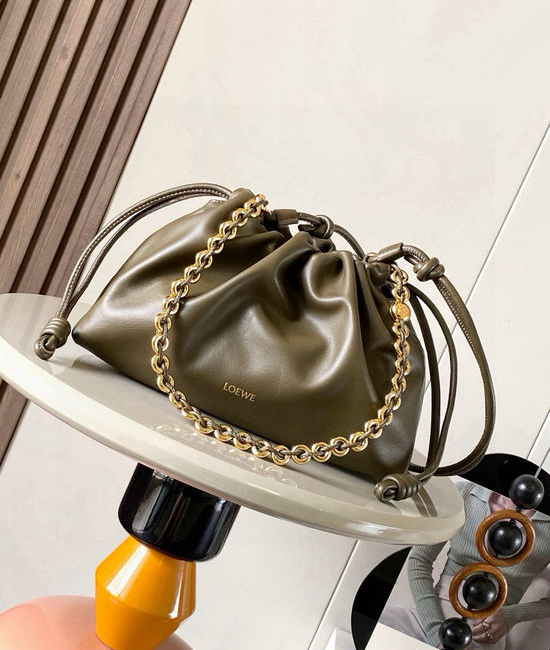 Loewe Flamenco Purse Nappa Leather Clutch 9057