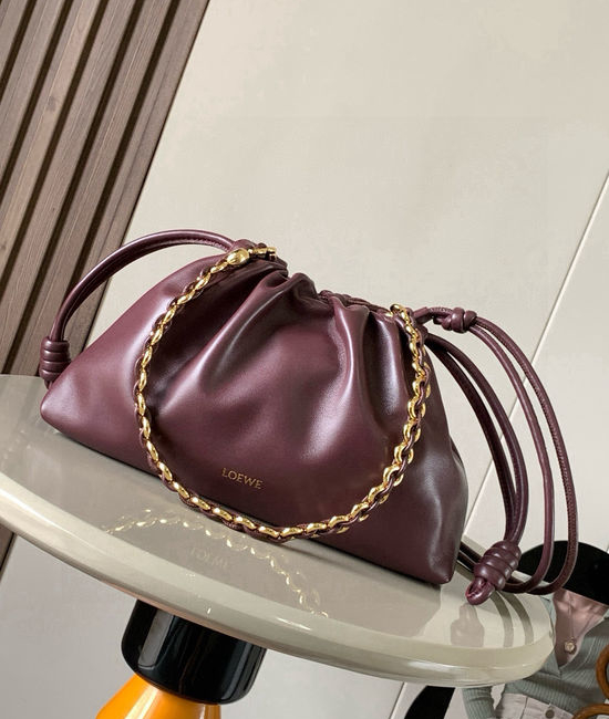 Loewe Flamenco Purse Nappa Leather Bag 9057